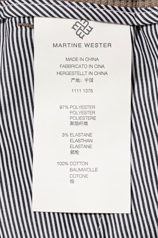 Martine Wester男款松紧腰灯芯绒长裤 全衬工艺，亲肤保暖 款号1378 商品图7