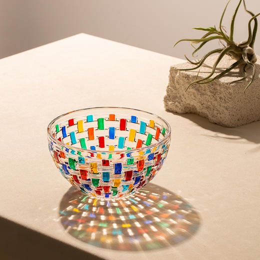 【ZECCHIN】意大利ZECCHIN巴萨诺瓦系列编织沙拉碗甜点碗 商品图0