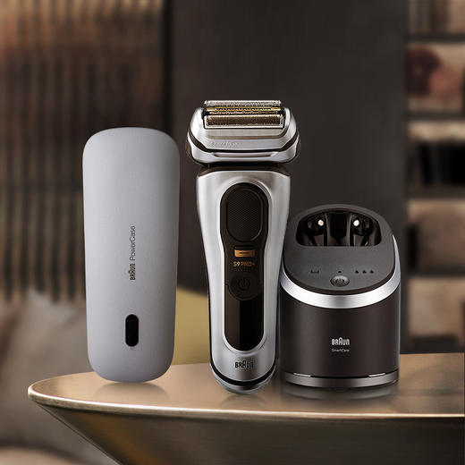 【B1】【感觉生活】德国博朗9系9677PC+CC电动剃须刀 商品图3