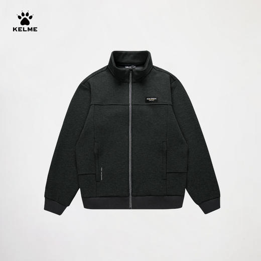 卡尔美冬季斗牛士系列加绒针织外套男 商品图0