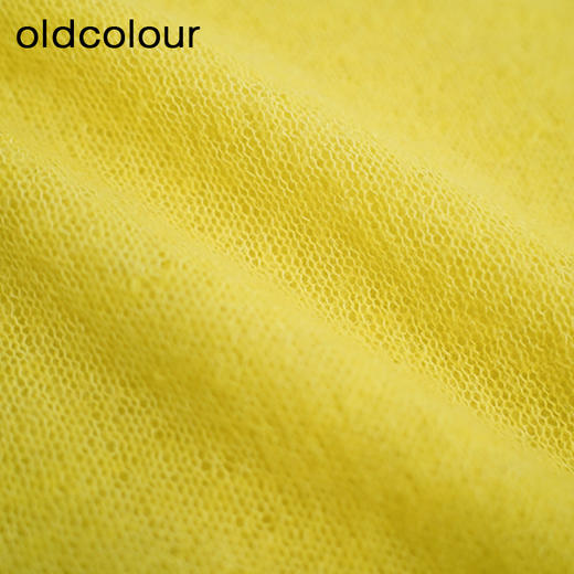 oldcolour宽松套头针织衫春秋季新款休闲短款上衣女O32052237 商品图2