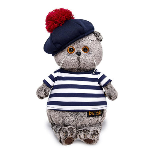 Budibasa 戴贝雷帽的宝喜可猫 (25CM)BUDCKS25-010 商品图1