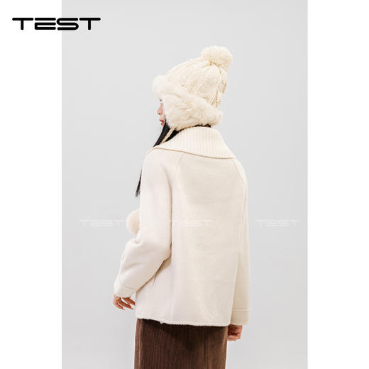 冬上新时尚优雅气质清新呢外套2234100 商品图5