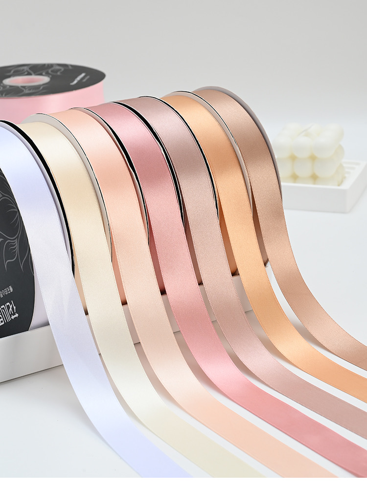 【琳琅】2.5公分纯色丝带100码/超多新色