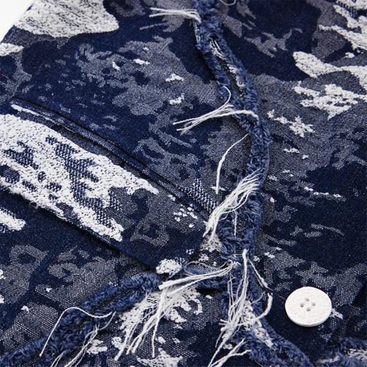 LIYIHAN 洗水牛仔西装外套 Y233T09050 商品图3