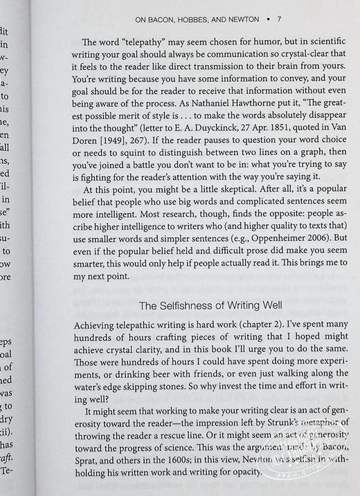 【中商原版】科学家写作指南 第2版 更容易和有效地写作 The Scientist s Guide to Writing 英文原版 Stephen B Heard 商品图6