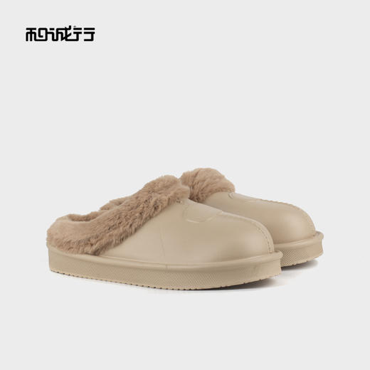 和诚行 2024秋冬新款防水棉拖鞋厚底情侣家居包头拖鞋男鞋0470180 商品图0