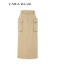 CARA BLUE卡其色休闲工装半裙 商品缩略图0