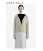 CARA BLUE针织V领开衫 商品缩略图0
