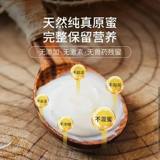 加拿大原产白蜜 原蜜 获多项国际大赛金奖 一年只产一次 粘稠香甜 无任何添加 原装进口 包邮 |百里食 商品图0