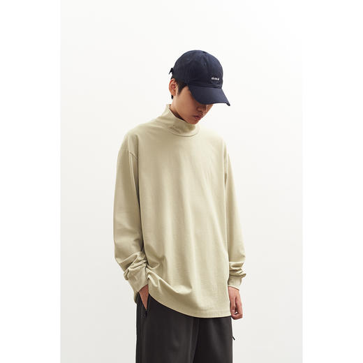 吃茶去chichaqu半高领长袖T恤 商品图5