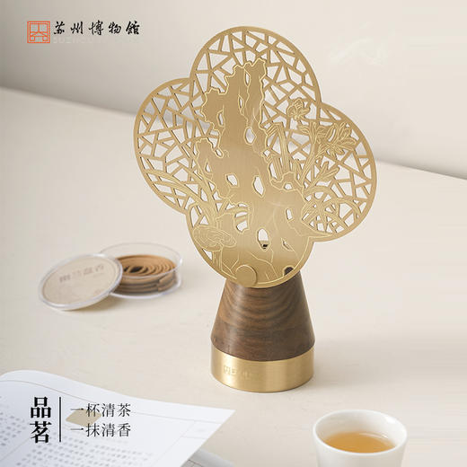 苏州博物馆 一屏幽兰香器 商品图1