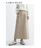 CARA BLUE卡其色休闲工装半裙 商品缩略图3