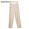 oldcolour简约高腰休闲裤秋季新款直筒显瘦长款西装裤女O34073464 商品缩略图1