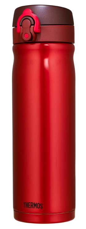 膳魔师THERMOS不锈钢真空保温杯 JMY-500-酒红色 500ml