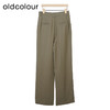oldcolour复古高腰休闲裤秋季新款宽松阔腿西装裤女GO31073861 商品缩略图0