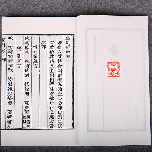 线装《儒释道经典珍本从刊·佛家经典金刚经》（清刻本） 商品图4