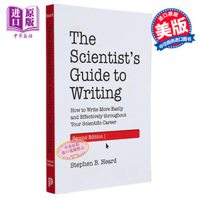 【中商原版】科学家写作指南 第2版 更容易和有效地写作 The Scientist s Guide to Writing 英文原版 Stephen B Heard