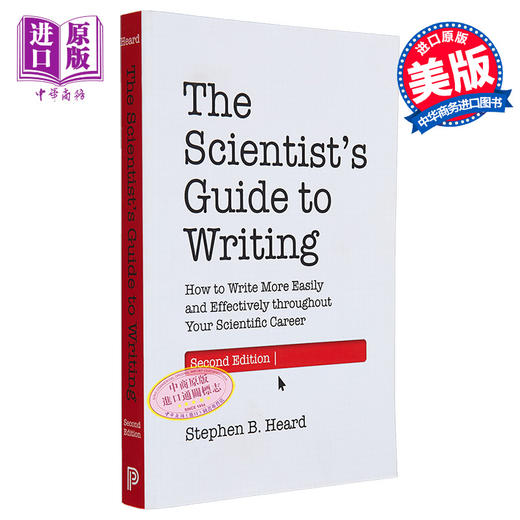 【中商原版】科学家写作指南 第2版 更容易和有效地写作 The Scientist s Guide to Writing 英文原版 Stephen B Heard 商品图0