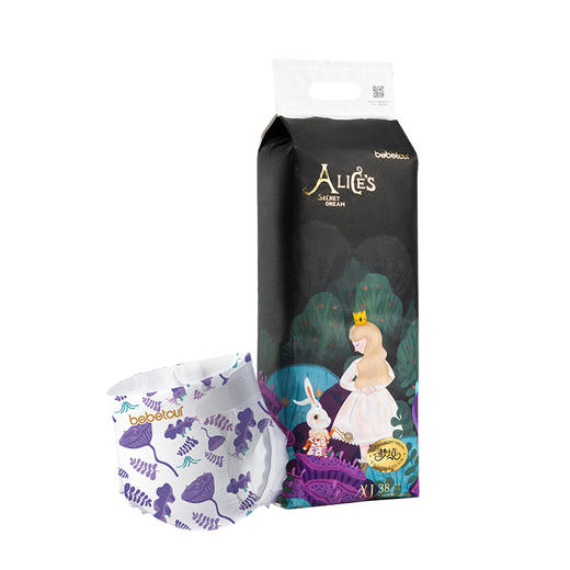 【买一送一】BEBETOUR爱丽丝梦境系列 婴儿纸尿裤NB/S/M/L/XL 商品图3
