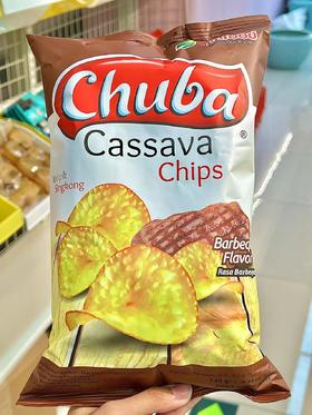 印尼进口Chuba木薯片烧烤味