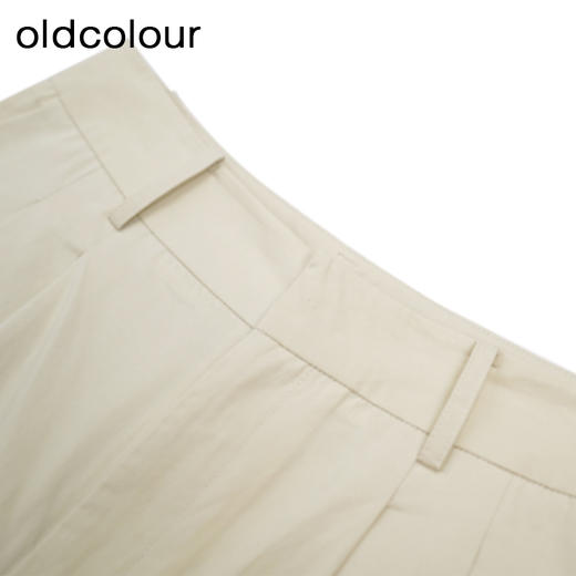 oldcolour高腰直筒休闲裤秋季新款百搭宽松日系长裤女GO31073889 商品图3