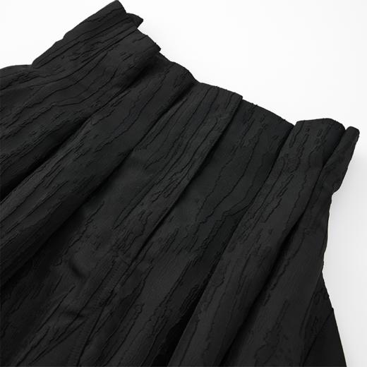 LIYIHAN提花褶皱半裙 Y234Q10890 商品图4