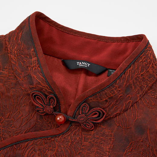 TANGY Collection天意高端精品2023商场同款女士中长款连衣裙 商品图3