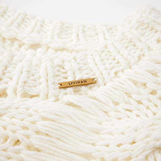 LIYIHAN 手工编织粗线毛衫 Y233M10702 商品图4
