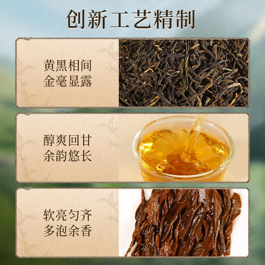 元正 蜜香金丝蕊礼盒装300g 特级正宗武夷红茶茶叶送礼 商品图5