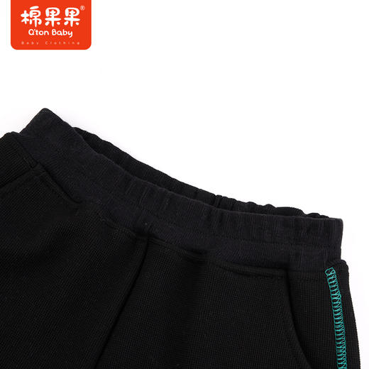 棉果果冬季新品男童奥粒绒针织加绒长裤M412200423684 商品图3