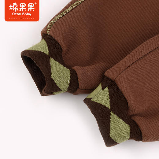 棉果果冬季新品男童针织加绒长裤M412200423681 商品图5