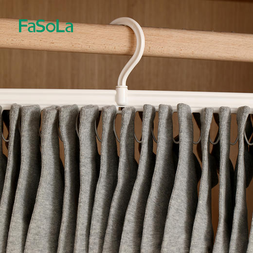 FaSoLa袜子收纳神器内衣内裤收纳盒挂壁家用衣柜子学生宿舍悬挂晾袜架 商品图6