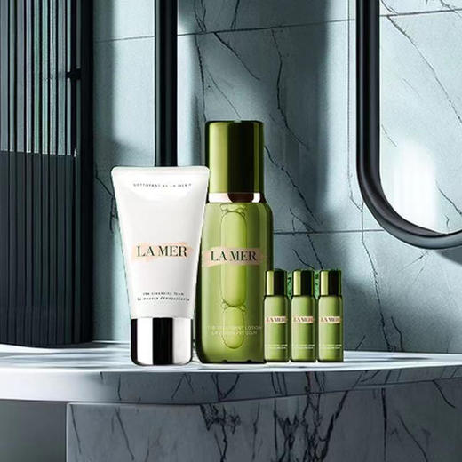 春季焕新【全球购*送礼盒礼袋】LA MER海蓝之谜洗面奶125ml+精粹水150ml+30ml*3 补水保湿· 商品图3