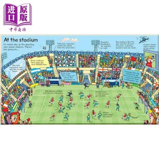【中商原版】尤斯伯恩看里面低幼系列 揭秘运动会 Usborne Look Inside Sports 英文原版 儿童科普 百科绘本 精装进口儿童读物 商品图1