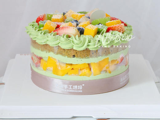 缤纷蛋糕系列｜ 抹茶鲜果缤纷，如图款式，新鲜水果，动物性淡奶油~ 商品图3