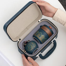 「一壶三杯！数款可选」旅行茶具套装便携式户外露营旅游泡茶喝茶装备随行快客杯餐饮用具