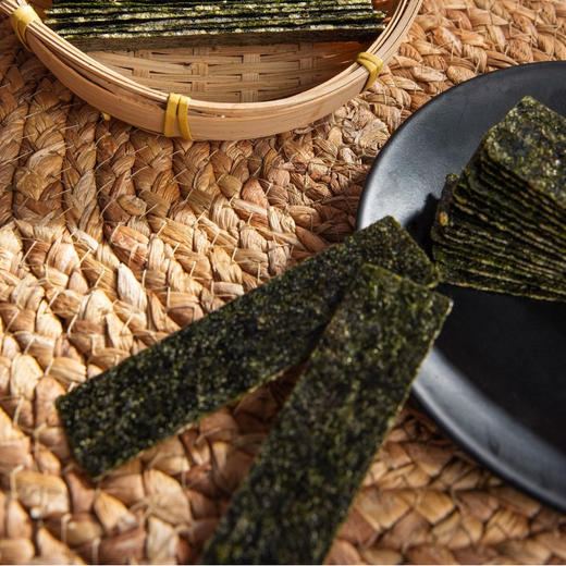 【鱼鱼禾尔】芝麻夹心海苔 头水条斑紫菜 商品图1