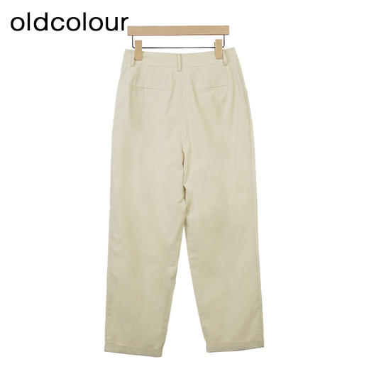 oldcolour高腰直筒休闲裤秋季新款百搭宽松日系长裤女GO31073889 商品图1