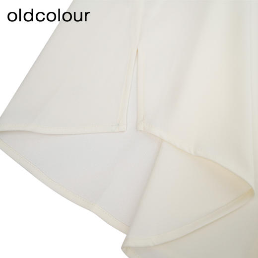oldcolour简约长袖衬衫春秋季新款撞色宽松时尚套头上衣女O32013254 商品图2