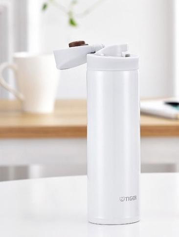 虎牌男女轻量时尚型保温杯MMX-A20C-WW-白色 200ml 商品图1