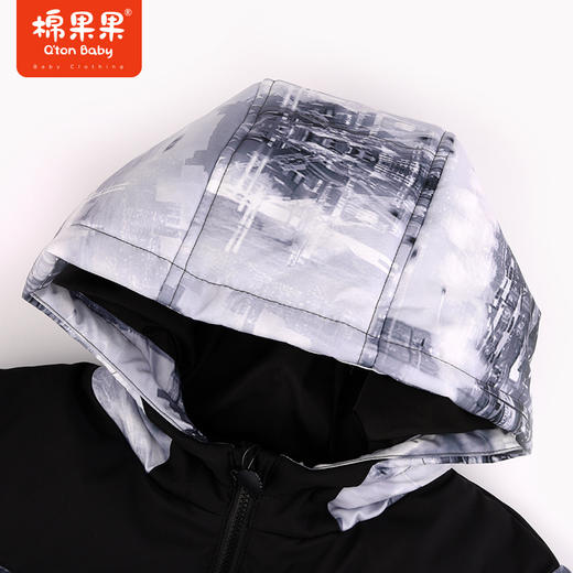 棉果果冬季新品中长款男童印象派羽绒服M412102923664 商品图2