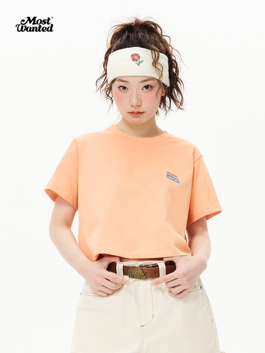 mostwantedlab彩虹/MWL-2312174/彩虹印花短袖短款 商品图2