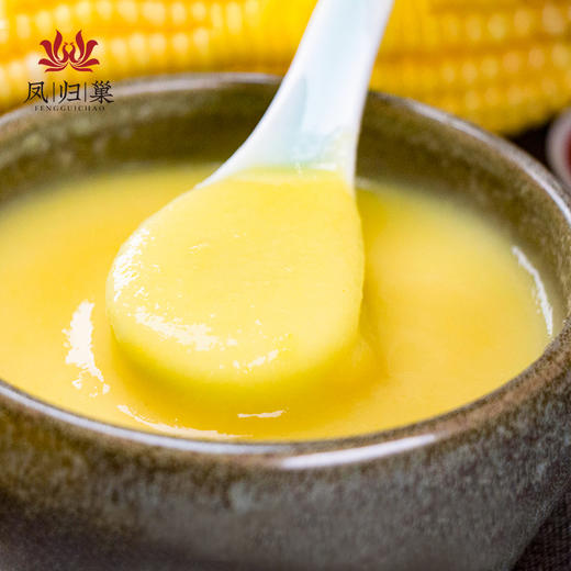 凤归巢 有机玉米糊 40g*10袋/盒 营养早餐 冲饮即食早餐午饭饱腹方便食品 商品图7