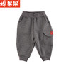 棉果果春季新品男童女童中国风针织加绒长裤M502200423643 商品缩略图0