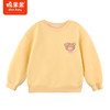 棉果果冬季新品女童圆领套头加绒卫衣M422180423610 商品缩略图1