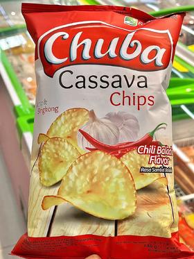 印尼进口Chuba木薯片香辣味