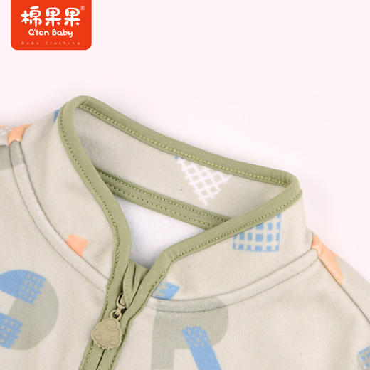 棉果果冬季新品男童5A抗菌摇粒绒短款外套M412100423670 商品图2