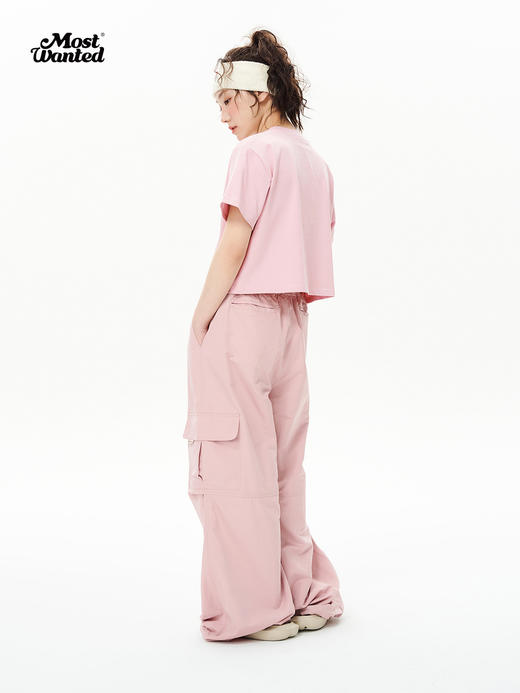 mostwantedlab彩虹/MWL-2312174/彩虹印花短袖短款 商品图1