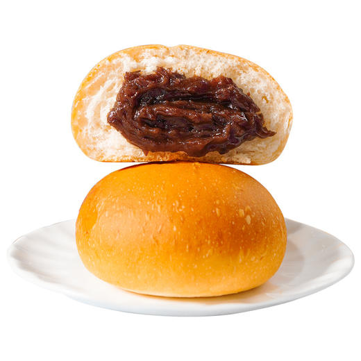 【饱满红豆馅清甜不腻！诚实豆沙包】细腻馥郁红豆沙。一款老式代餐零食，老式红豆沙面包早餐包整箱欧包代餐早饭零食散装软面包营养—DD健康特价清仓 商品图3